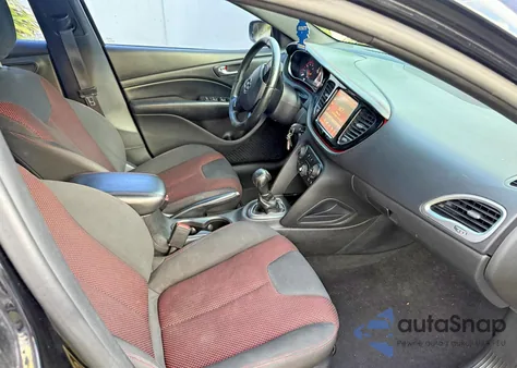 2016 Dodge Dart Sxt из США, поврежденный, VIN 1C3CDFBB8GD750403